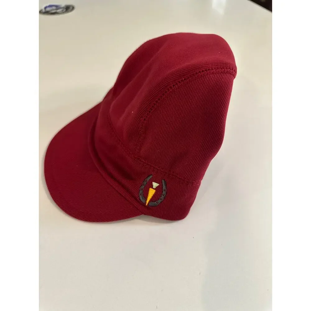 Kerrits Vintage Red Newsboy Equestrian Hat